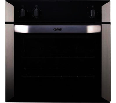 BELLING  BI60F Electric Oven - Stainless Steel & Black